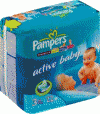 Подгузники Памперс Active Baby миди 4-9 кг. 38 шт.